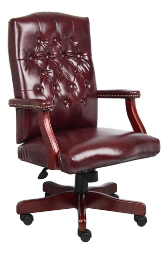 Boss Office Products Silla Ejecutiva Clásica Caressoft Con.