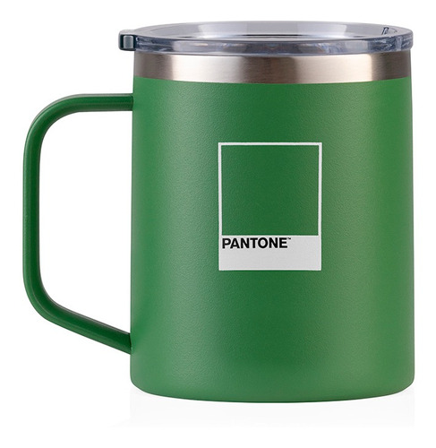 Caneca Pantone + Kouda Térmica 370ml - Chip - Helga Cor Verde