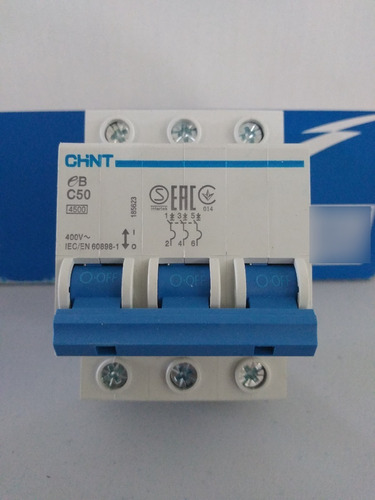 Breaker De Control  3 X 50   Amp Chint