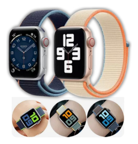 Correas Para Apple Watch Velcro Loop Nueva Coleccion