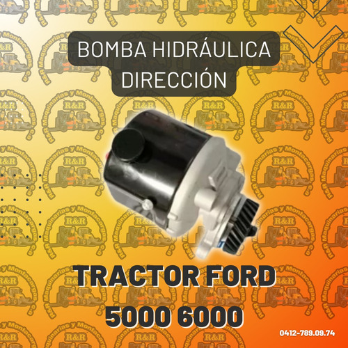Bomba Hidraulica Direccion Tractor Ford 5000 6000