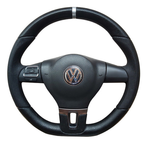 Volante Esportivo Botão De Som Vw Saveiro G5 2012