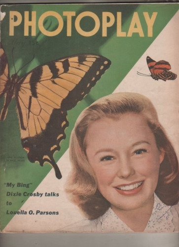 Revista ** Photoplay ** T V - Cine - Año 1948 - U S A 