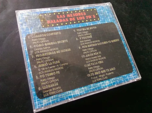 Cd-- Las Mejores Baladas De Los 70s. Ljp (Usado)