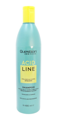 Shampoo Extra Acido Acid Line Question 480ml Paraben Free