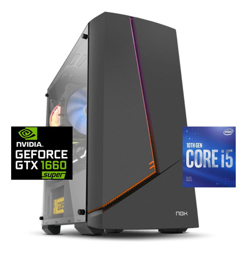 Pc Gamer Intel I5 10400f 6-core + 16gb + Ssd + Gtx 1660 Supe