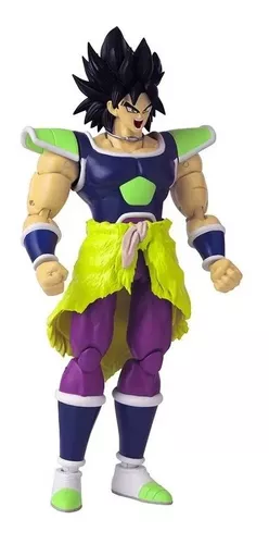 Boneco Dragon Ball Super Broly Saiyajin Articulado Bandai