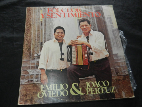 Vallenato Colombia Lp Emilio Oviedo Y Joaco Pertuz Folclor Y