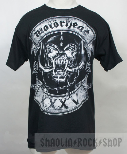 Motorhead Playera Xxv Oficial Srsx Rock Metal