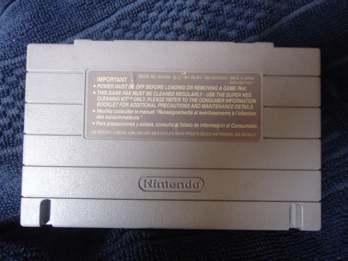 Final Fight Guy Snes Raro Genuino Original (Usado)