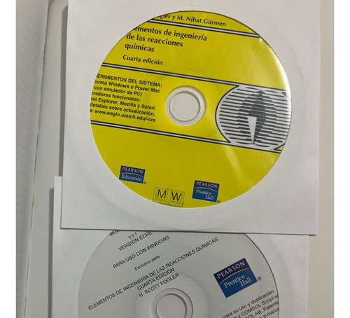 Libro Elementos De Ingeniería De Las Reacciones Químicas (Usado)