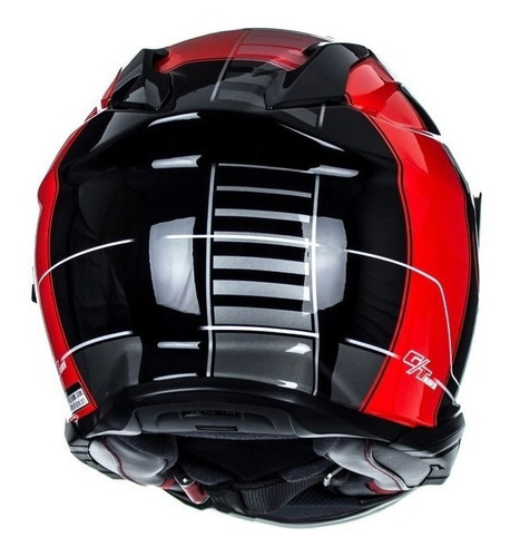 Casco Shoei Gt Air 2 Crossbar Tc 1 rojo con Crossbar TC-1 de color negro, talla XL
