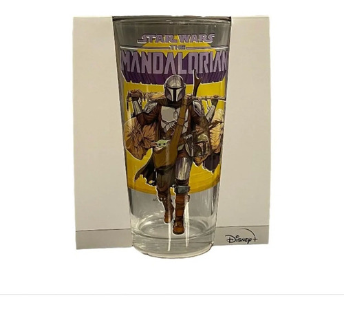 Vaso De Vidrio Star Wars Original The Mandalorian 475ml #4