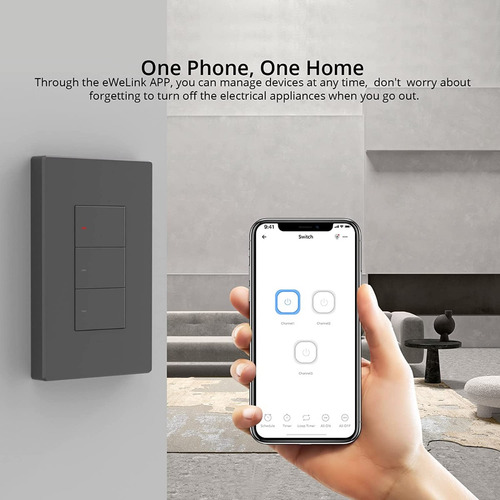 Sonoff M5 Interruptor Smart Wifi - 3 Teclas Fisicas