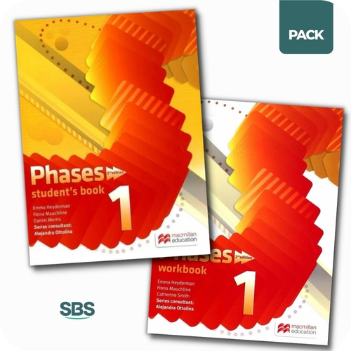 Phases 1 2/ed - Student's Book + Workbook Pack - 2 Libros