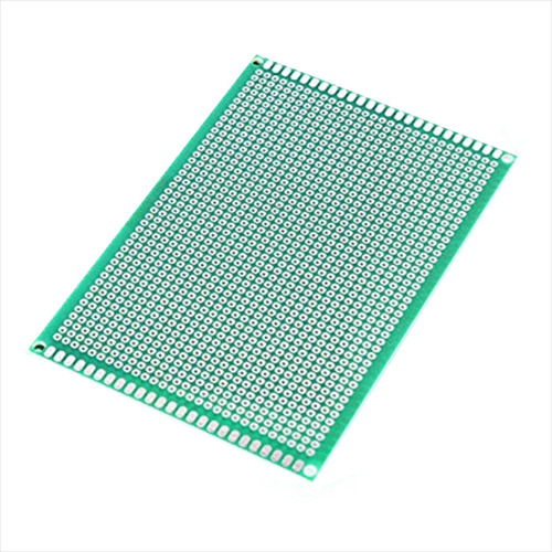 Placa Perforada Pcb Fr4 Una Cara 120 X 80 Mm, Proyectos!