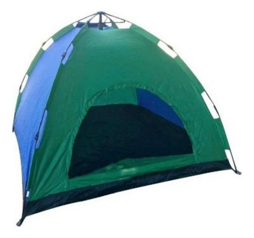 Carpa 4 Personas Iglu Automatica Autoarmable + Bolso Para Transportar Y Mosquitero - Camping