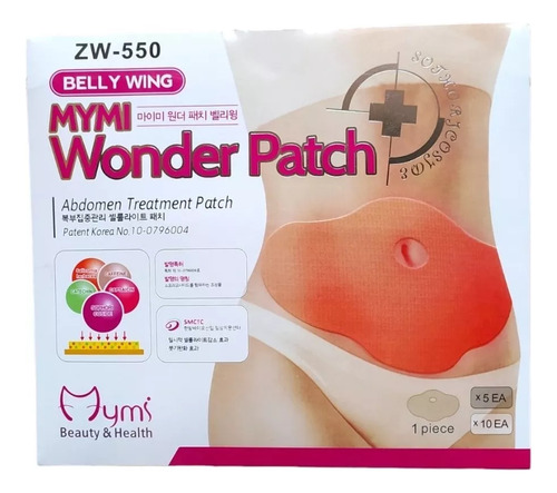 Pack X2 Wonder Patch Parches Reductores De Abdomen (10 U)