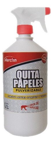 Quita Papeles Liquido Pulverizable Merclin 1l 146493 Mm