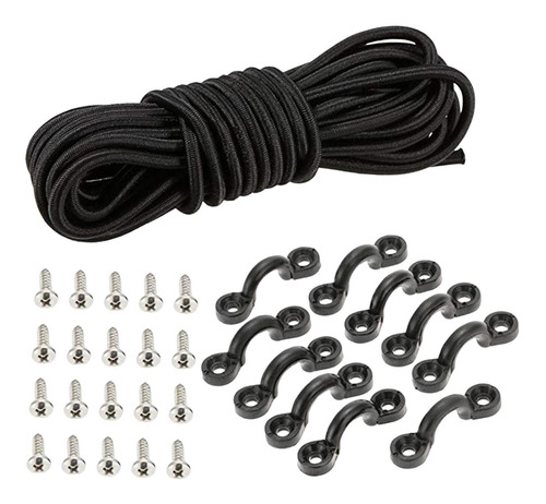 Kayak Deck Rigging 20pcs Tornillos Pesca Almacenamiento