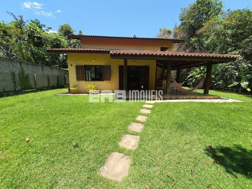 Imagem 2 de 25 de Casa Em Frente À Área Verde, Para Locação De Temporada, A Poucos Metros Da Praia De Itamambuca - Ceh - 68880490
