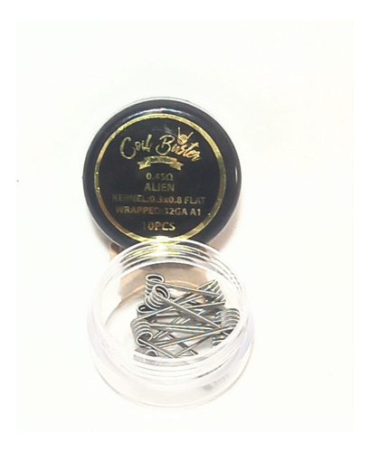 10 Resistencia Calentamiento 0.45ohm 3mm Diam Coil Alien Rda