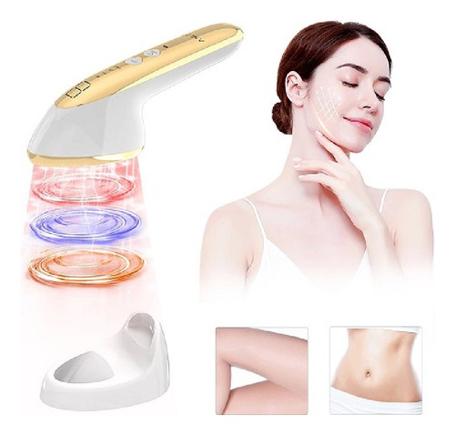 Masajeador Facial Corporal Reafirmante Terapia Led Rf Ems