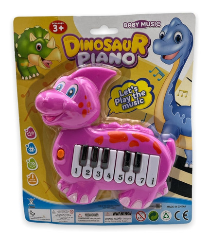 Organo Musical A Pila Piano Teclado Infantil Pianito Perrito