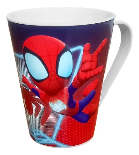 Caneca Spidey 360ml Plasútil Infantil Para Festas Crianças