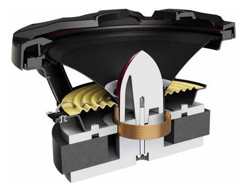 Parlante De Medio Pioneer Serie Pro Ts-m651pro Color Negro