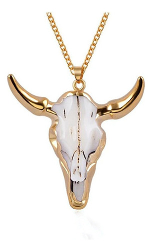Cadena Clásica Para Clavícula Con Cabeza De Vaca De Attar Fa