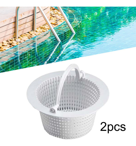 2x Cesta De Espumadera, Cesta De Colador De Piscina, Cesta