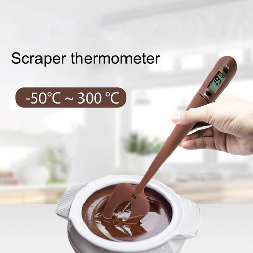 Nuevo Lectura Del Termómetro De Espátula De Cocina Digital