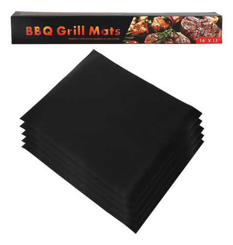 Bbq Mat Reutilizável Fácil De Grill Mat Gás Carvão Funciona