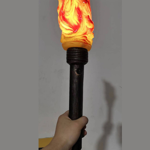 Linterna Portátil Con Luces Led, Linterna De Llama Realista