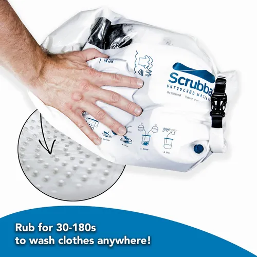 Scrubba Bolsa De Lavado Manual Portátil Ecológica 5.3 L