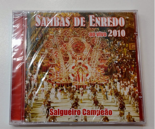 Cd Sambas De Enredo Ao Vivo 2010 Salgueiro Campeão Lacrado