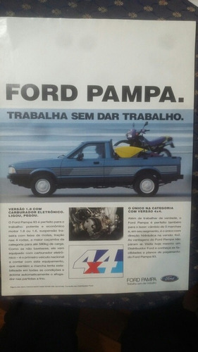 Folder Ford Pampa 4x4 