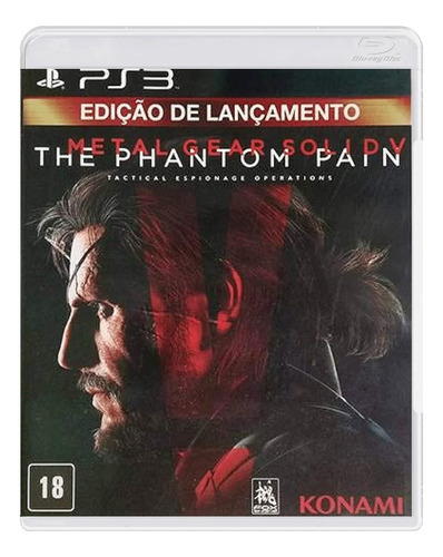 Jogo Seminovo Metal Gear Solid V The Phantom Pain Ps3 (Recondicionado)