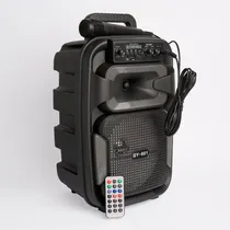 Comprar Parlante Super Bass Woofer 8  Micrófono Luces Rgb Disershop
