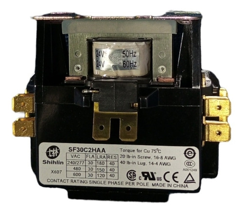 Contactor Shihlin Electric 2 Polos 30amp 24v