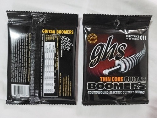 Cuerdas De Guitarra Eléctrica Ghs Boomers Thin Core 011-50