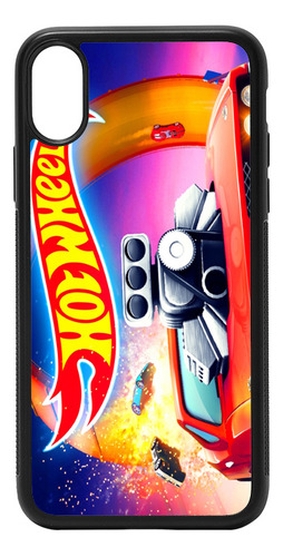 Funda Para Motorola Varios Modelos Bumper Hot Wheels 4