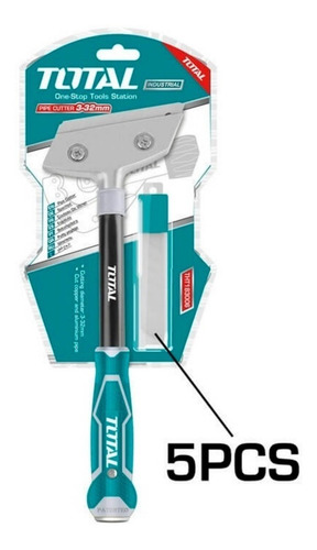 Raspador Metálico 5 Piezas Total Tht183006