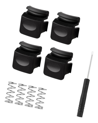 Botón De Cubierta De Botella De Agua 4x, Tapa De Negro