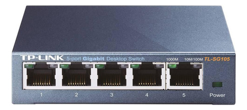 Switch 5 Portas Gigabit De Mesa 10/100/1000 Tl-sg105