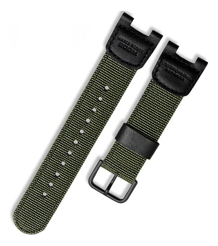 Correa/pulso Compatible Reloj Casio Sgw-100 Lona-nylon 24mm