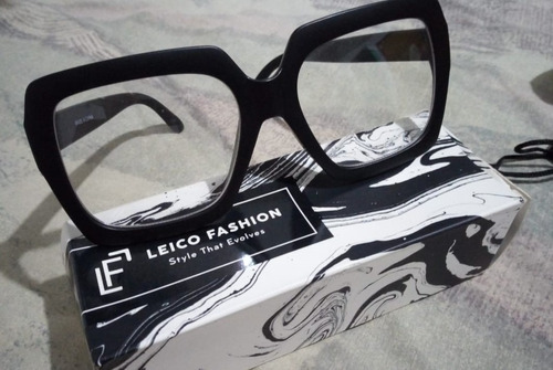 Lentes Leico Fashion Oversize Unisex 