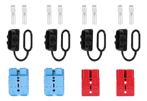 Conector De Alimentación De Batería De 2 A 4 Awg 175a, Cable