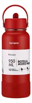 Comprar Botella Térmica Terrano 950ml Con Pico Color Rojo